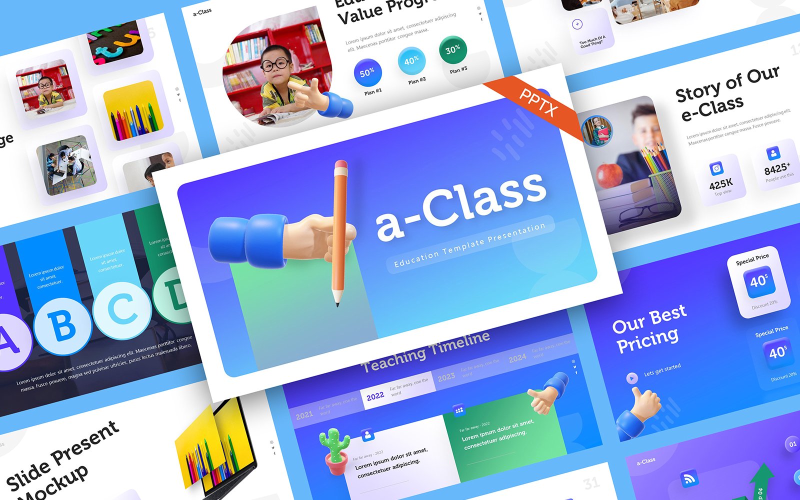 Template #307009 Course Creative Webdesign Template - Logo template Preview