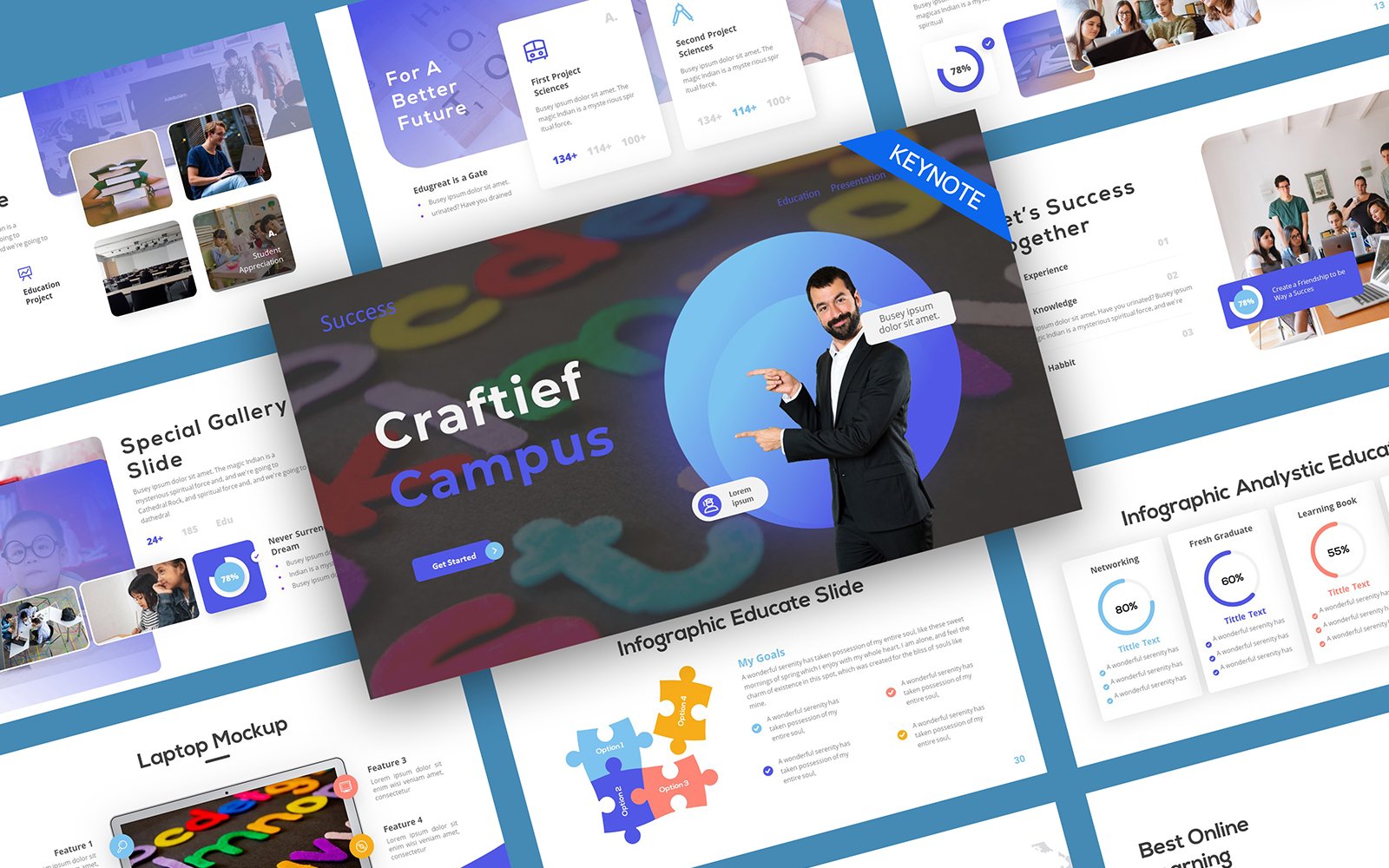 Template #307014 Template Lecture Webdesign Template - Logo template Preview