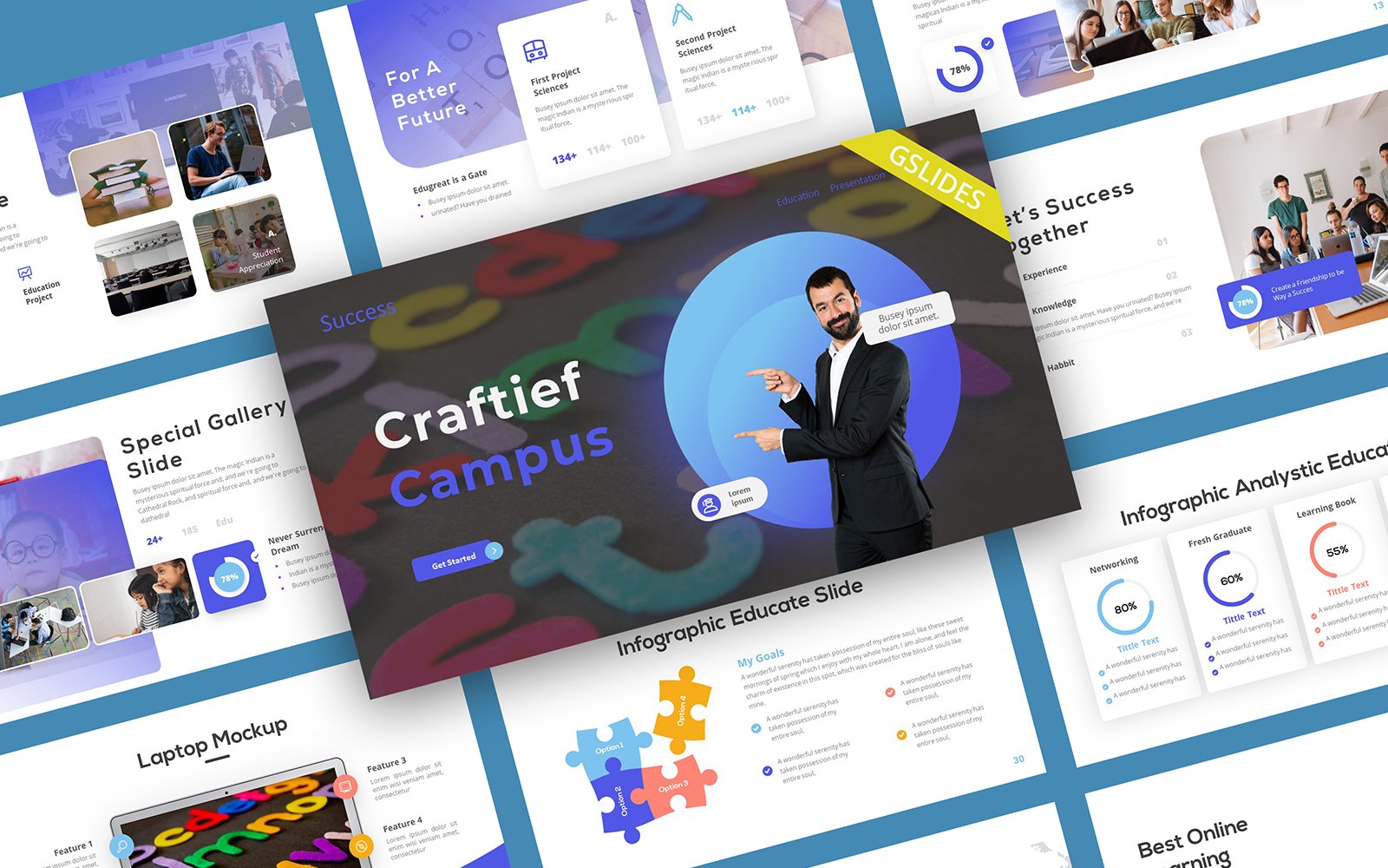 Template #307015 Course Creative Webdesign Template - Logo template Preview