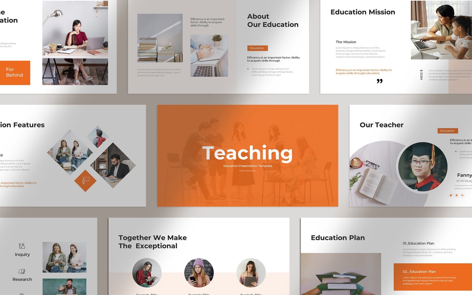 Kit Graphique #307059 Education Presentation Divers Modles Web - Logo template Preview