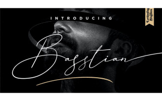 Basstian Signature Font - Basstian Signature Font