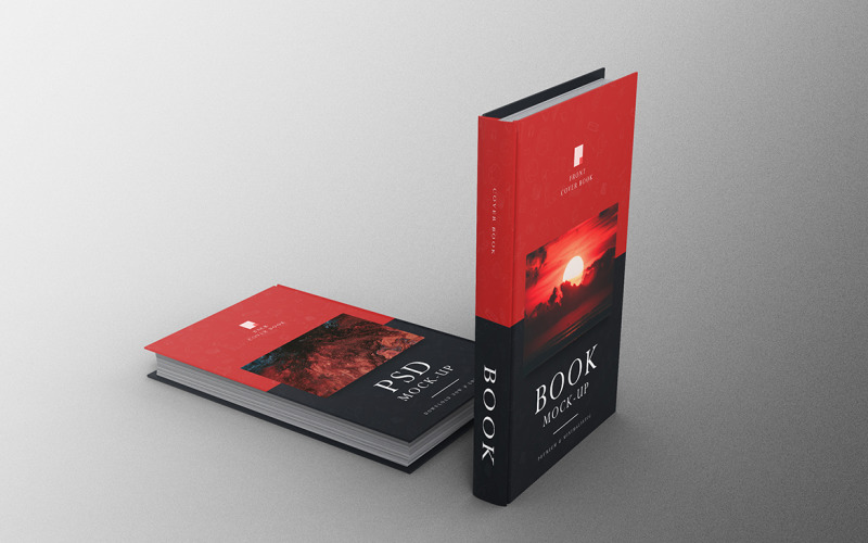 Book Mockup PSD Template Vol 55 Product Mockup