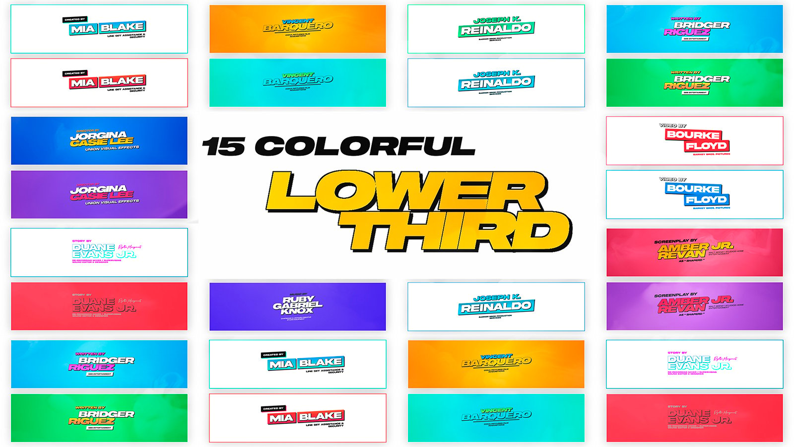 Kit Graphique #307157 Cinematic Propre Divers Modles Web - Logo template Preview
