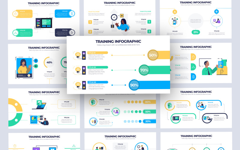 Business Training Infographic Keynote Template