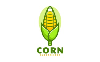 Corn Simple Mascot Logo Style