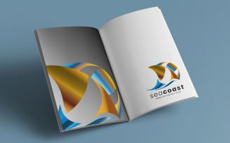 Sea Sailor Yacht Coast Maritime Logo