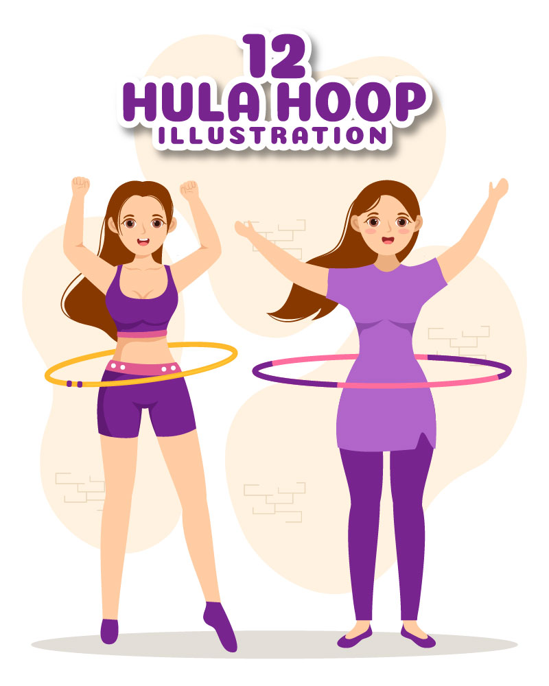 Kit Graphique #307205 Hula Hoop Divers Modles Web - Logo template Preview