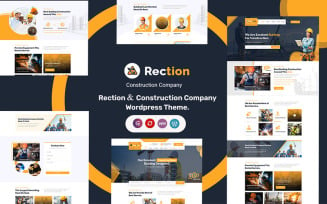 Rection - Construction Company WordPress Theme