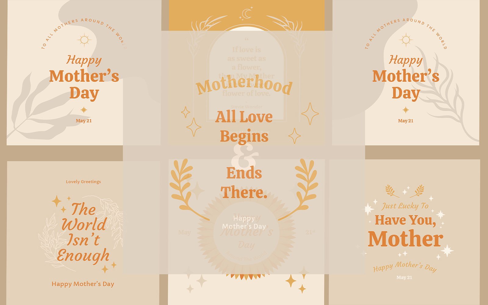 Template #307315 Mother Quotes Webdesign Template - Logo template Preview