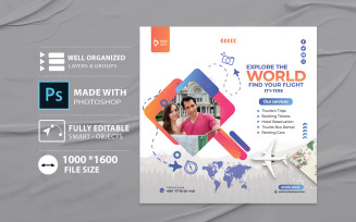 Another Travel Agency Flyer Template