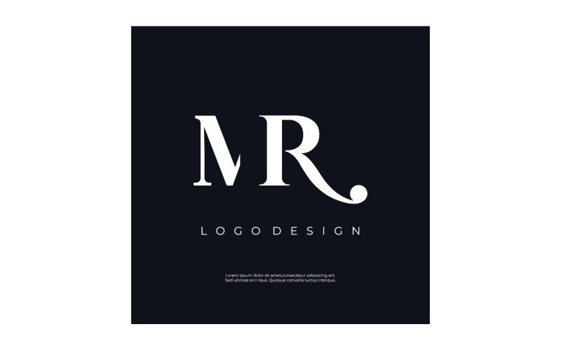 MR combination letter for Business 5 Logo Template