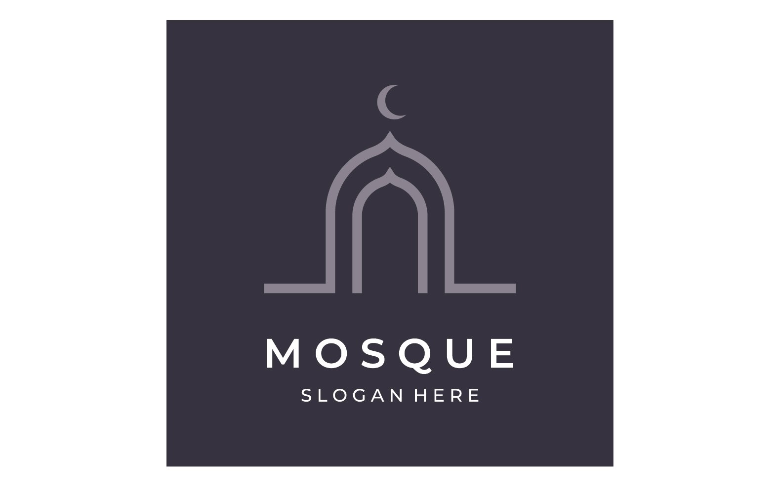 Template #307412 Vector Mosque Webdesign Template - Logo template Preview