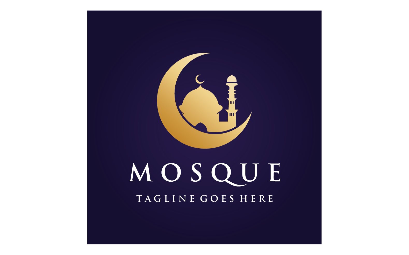 Template #307413 Vector Mosque Webdesign Template - Logo template Preview