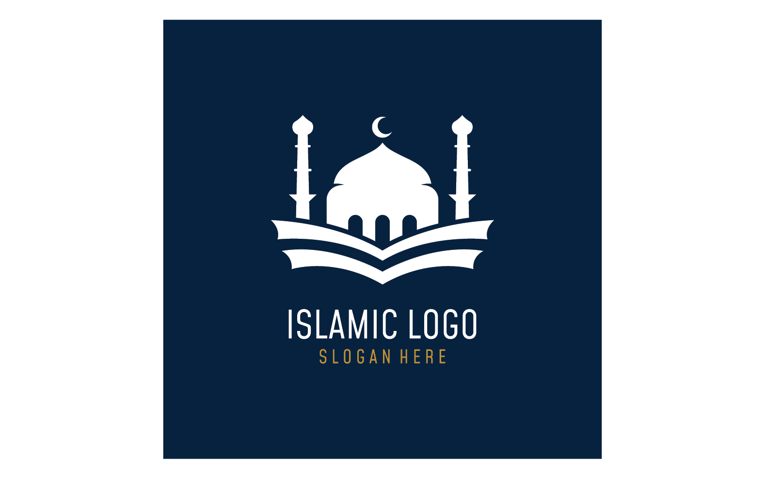 Template #307415 Vector Mosque Webdesign Template - Logo template Preview