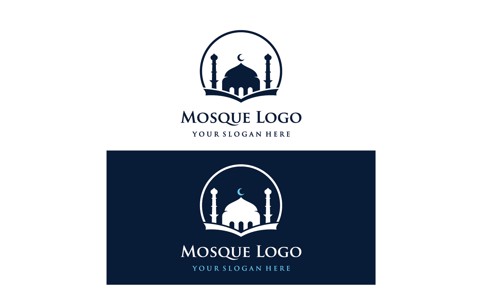 Template #307418 Vector Mosque Webdesign Template - Logo template Preview