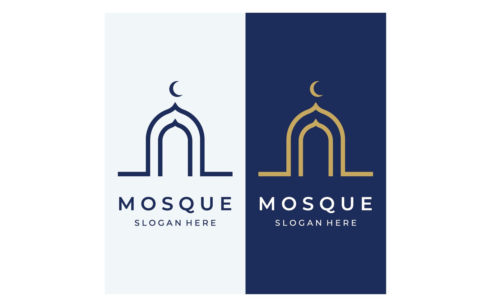 Template #307420 Vector Mosque Webdesign Template - Logo template Preview