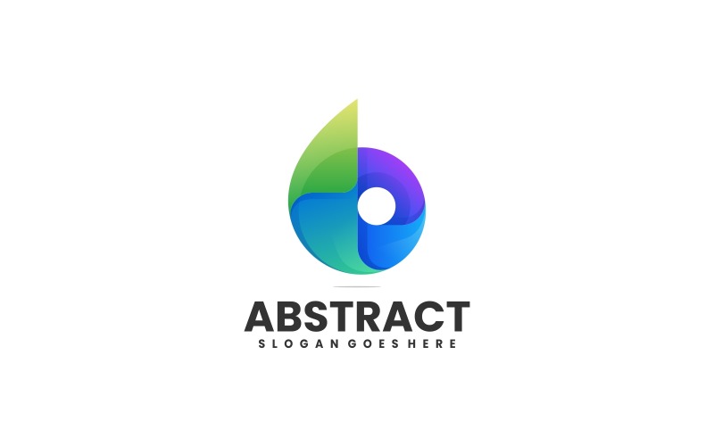 Abstract Color Gradient Logo Style 1 Logo Template
