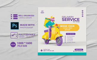 Corporate Identity Template - Delivery and Shipping Services