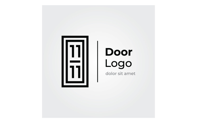 Door Logo vector business vector 4 Logo Template