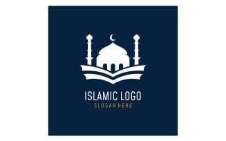 Mosque Logo vector template vector 6