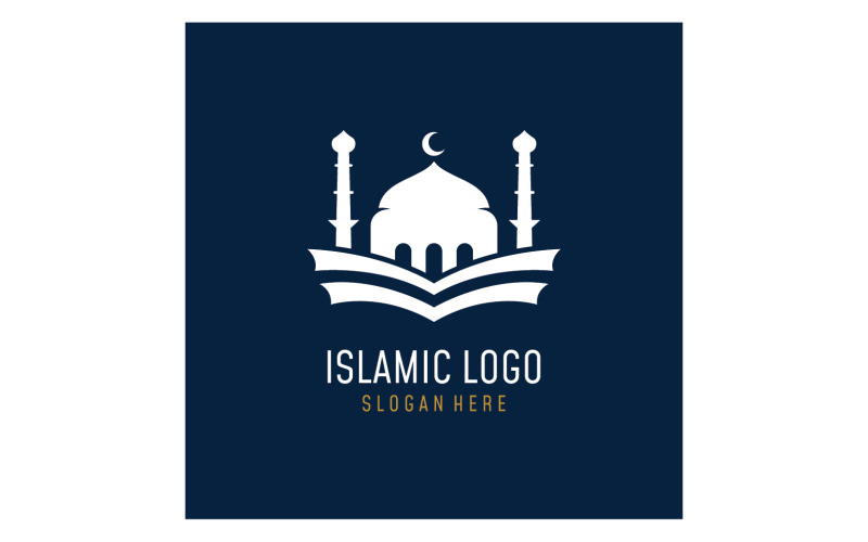 Mosque Logo vector template vector 6 Logo Template