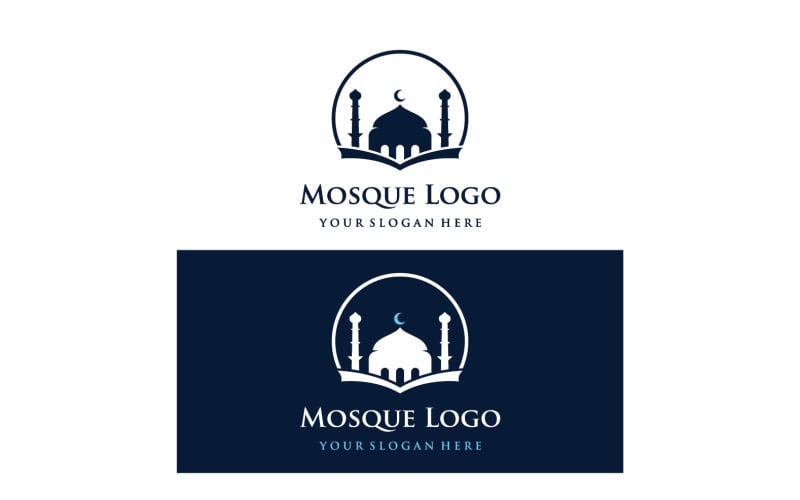 Mosque Logo vector template vector 9 Logo Template