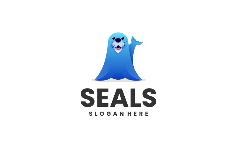 Seals Gradient Logo Style 1 Logo Template