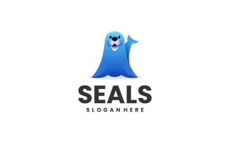 Seals Gradient Logo Style 1