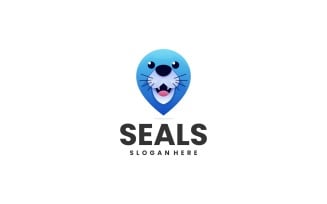 Seals Gradient Logo Style 2