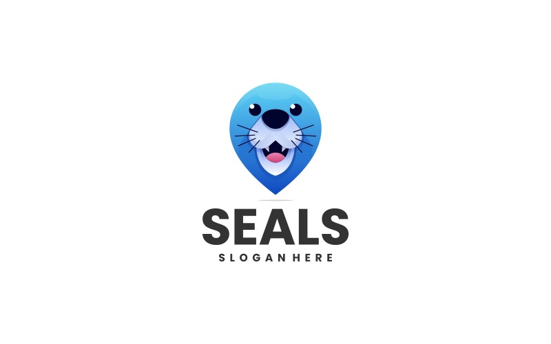 Seals Gradient Logo Style 2 Logo Template