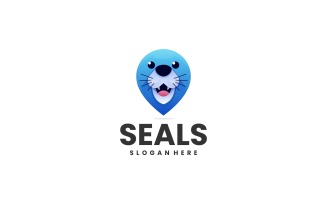 Seals Gradient Logo Style 2