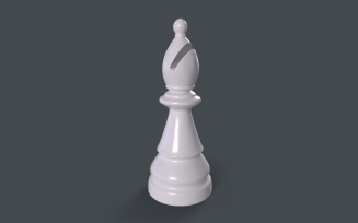Chess Pitstop Lowpoly 3D model