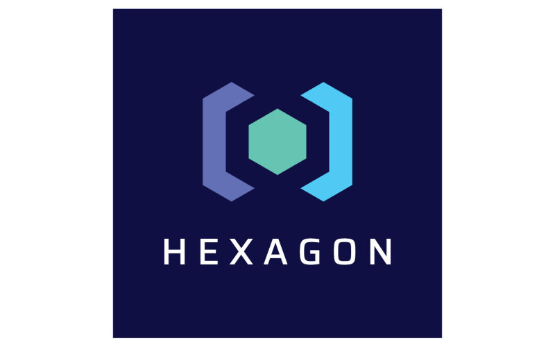 Hexagon box cube logo and vector 3 Logo Template