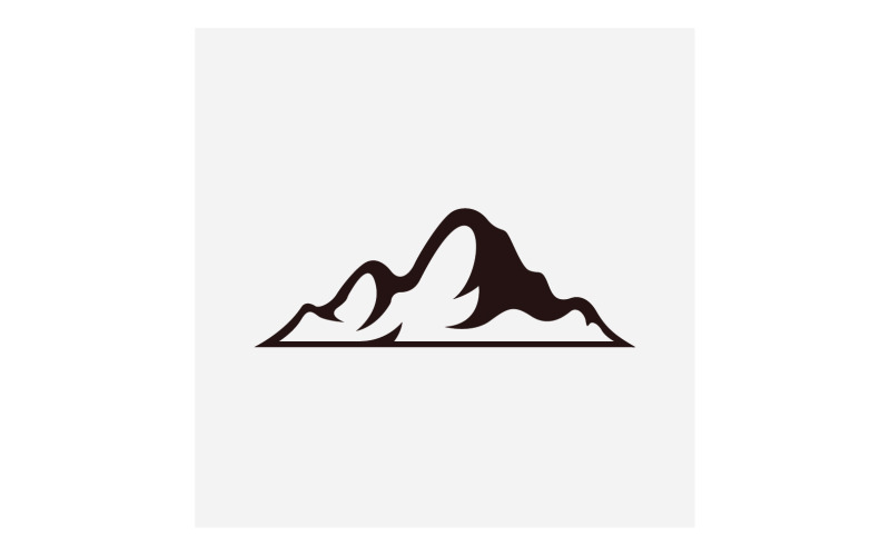 Logo Mountain vintage icon vector 4 Logo Template