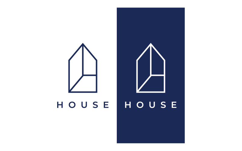 Property house home building sell logo 12 Logo Template
