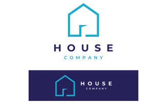 Property house home building sell logo 4
