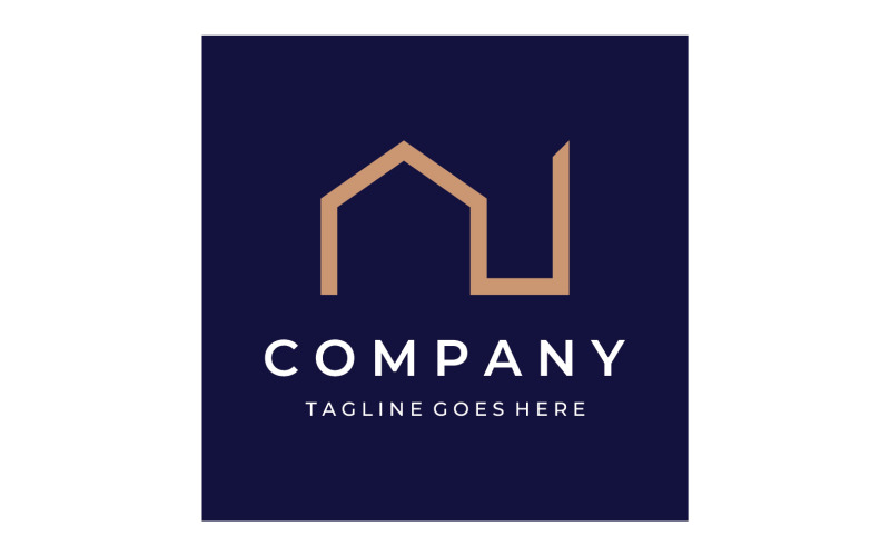 Property house home building sell logo 6 Logo Template