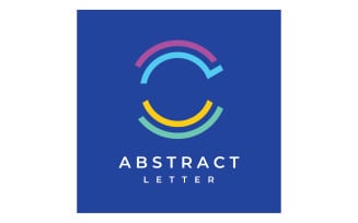Letter C initial logo vector 3