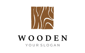 Wooden furniture work logo vector 2