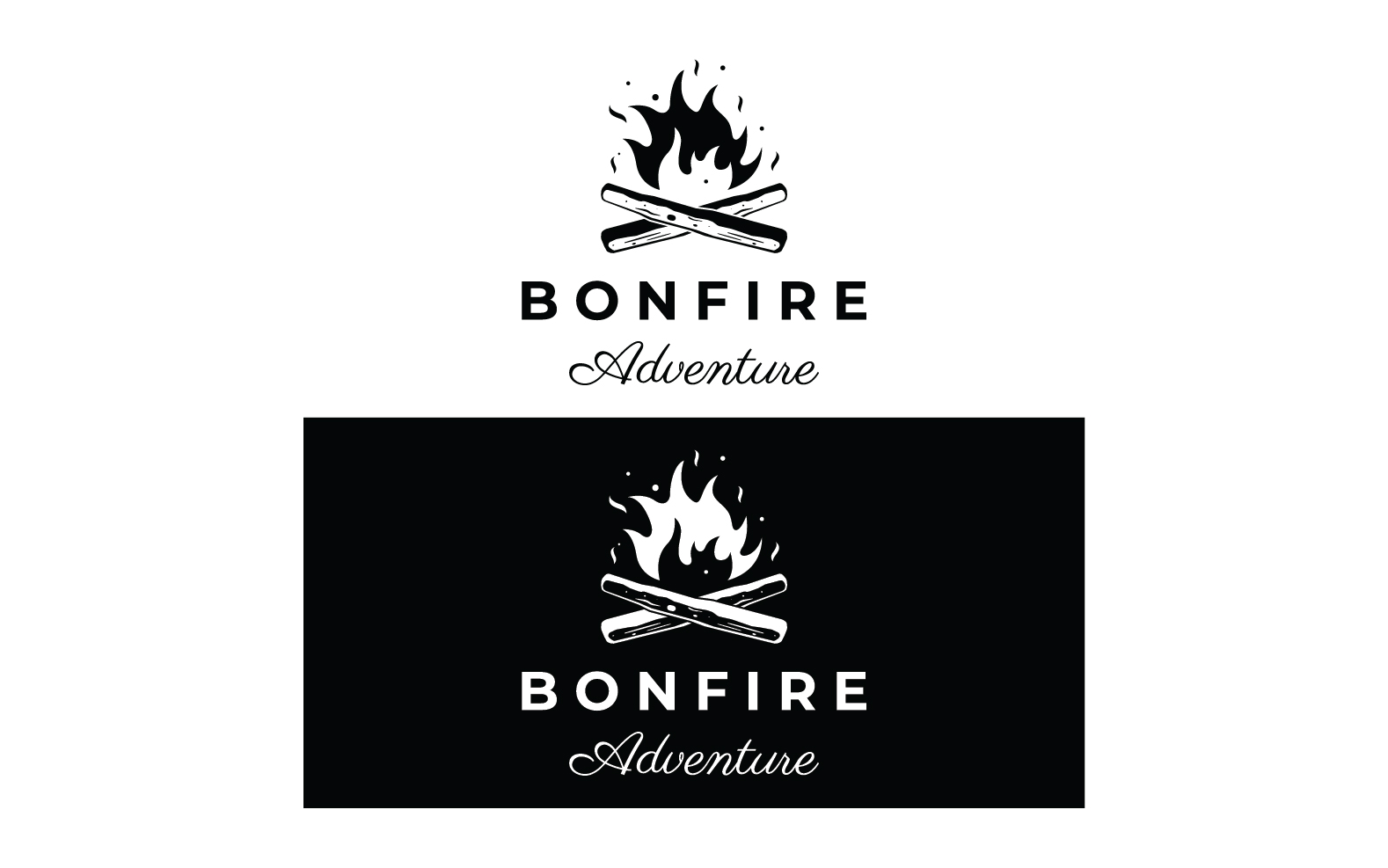 Template #307906 Campfire Sign Webdesign Template - Logo template Preview