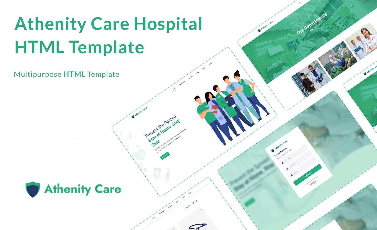 Template #307999 Center Clinic Webdesign Template - Logo template Preview