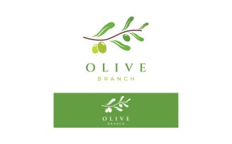 Olive oil tree logo vector 13