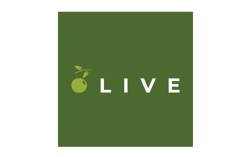 Olive oil tree logo vector 5 Logo Template