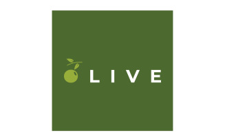 Olive oil tree logo vector 5