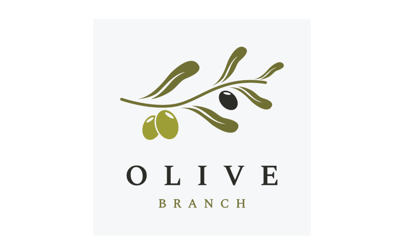 Olive oil tree logo vector 6 Logo Template