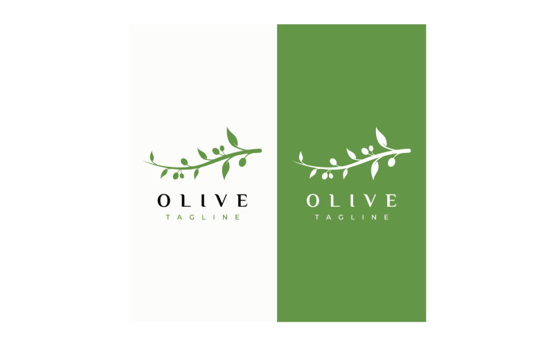 Olive oil tree logo vector 9 Logo Template