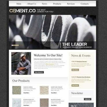 Cleaning Company Website Templates