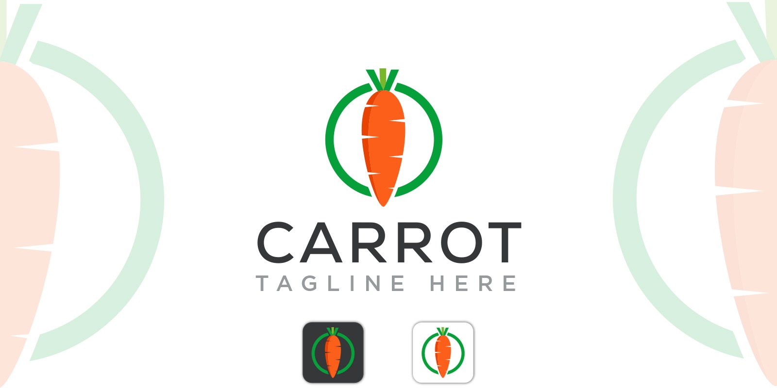 Kit Graphique #308009 Carotte Carotte Divers Modles Web - Logo template Preview