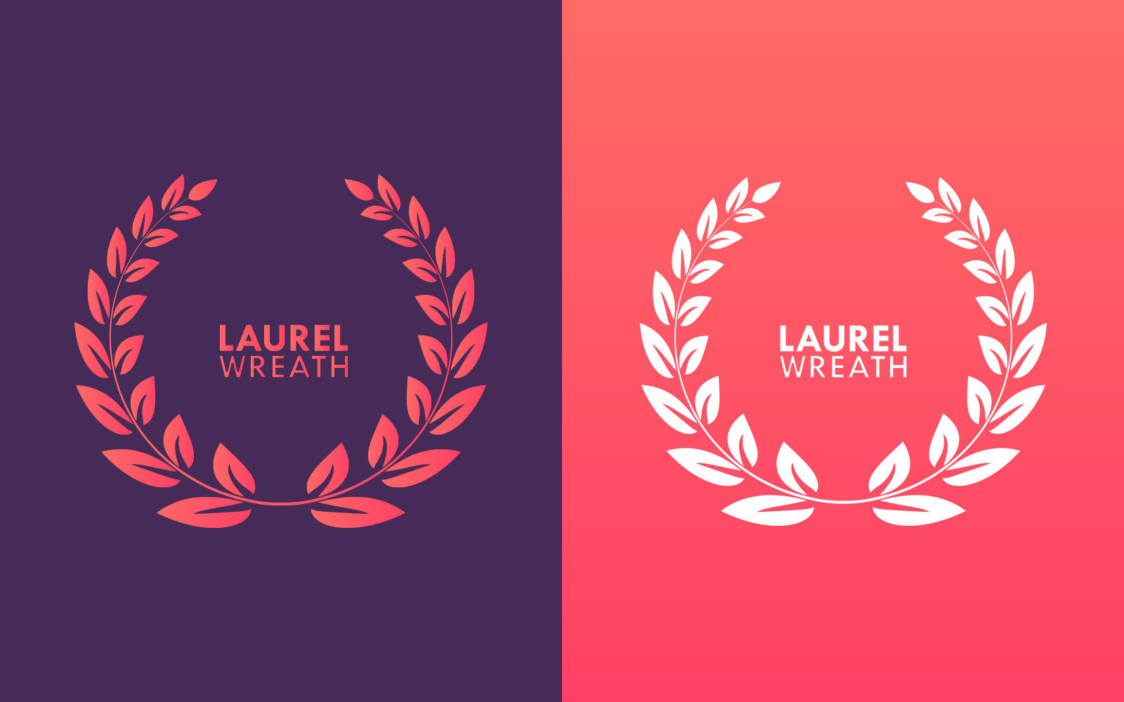 Kit Graphique #308042 Laurel Couronne Divers Modles Web - Logo template Preview