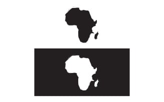 African map symbol logo vector 9